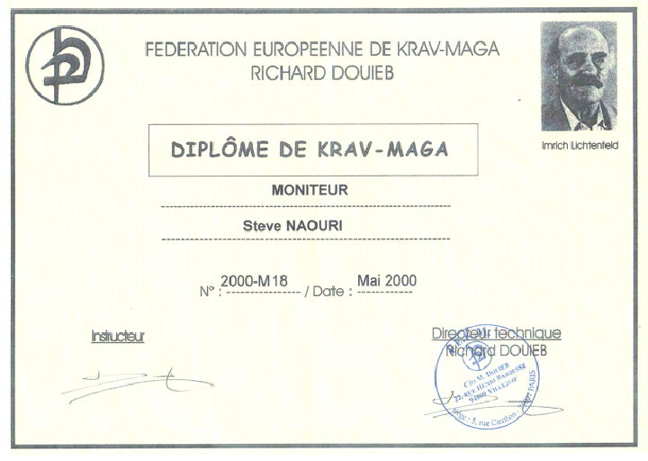 Image d'un diplôme FEKM